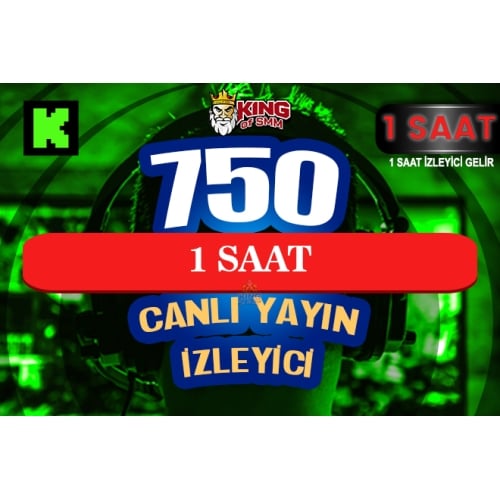  ⚜️1 SAAT  750 KICK CANLI YAYIN İZLEYİCİ